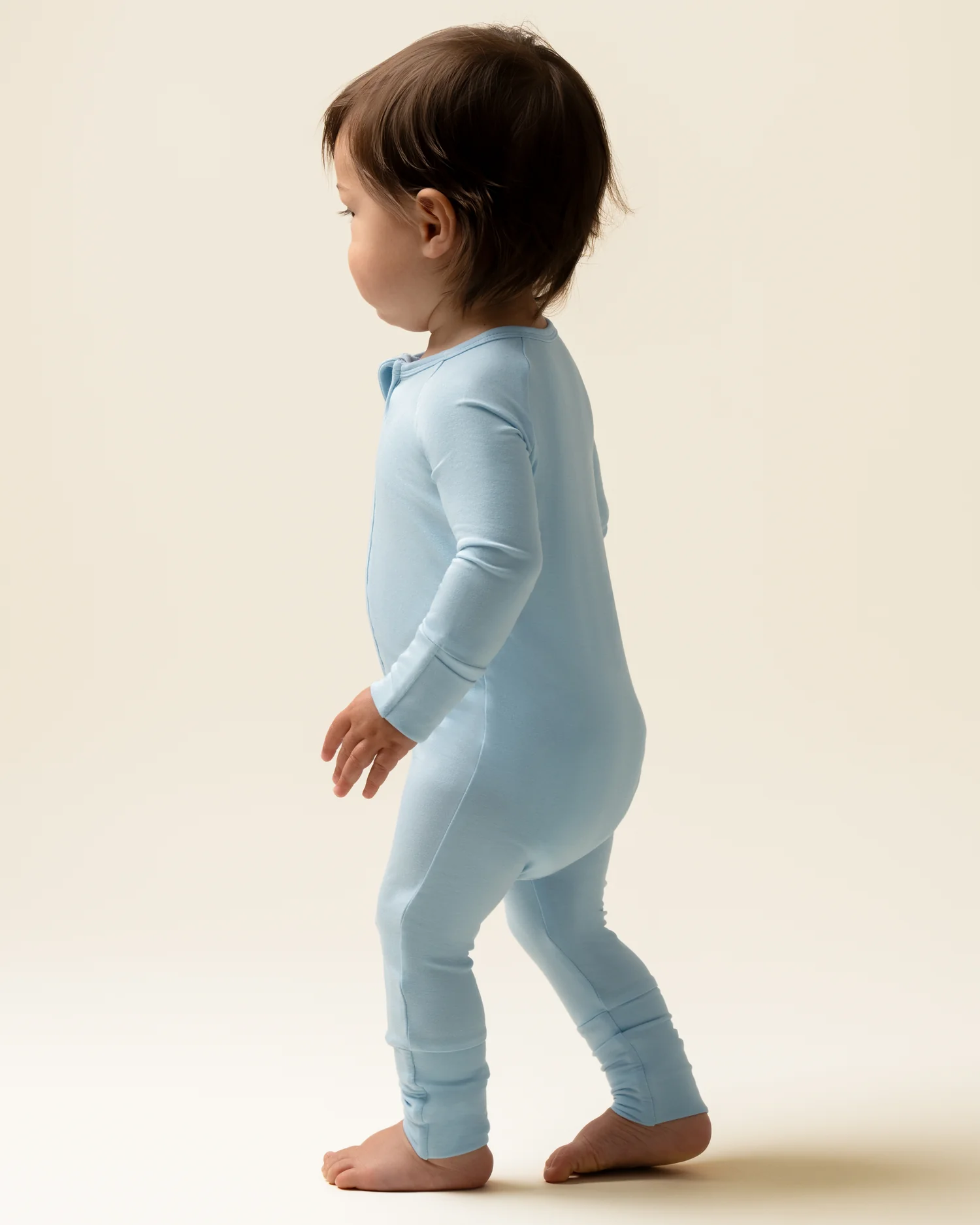 Bamboo Baby Pajama | French Blue - Image 3