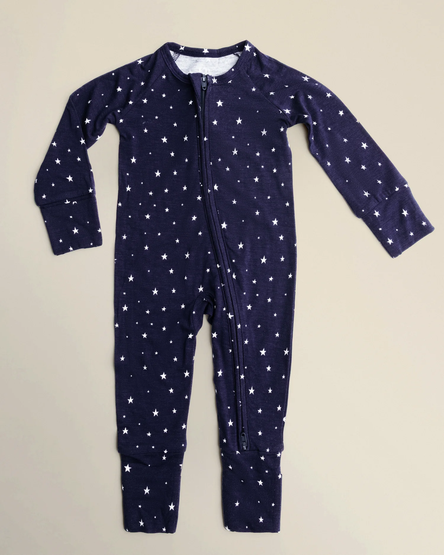 Bamboo Baby Pajama | Navy Stars - Image 4