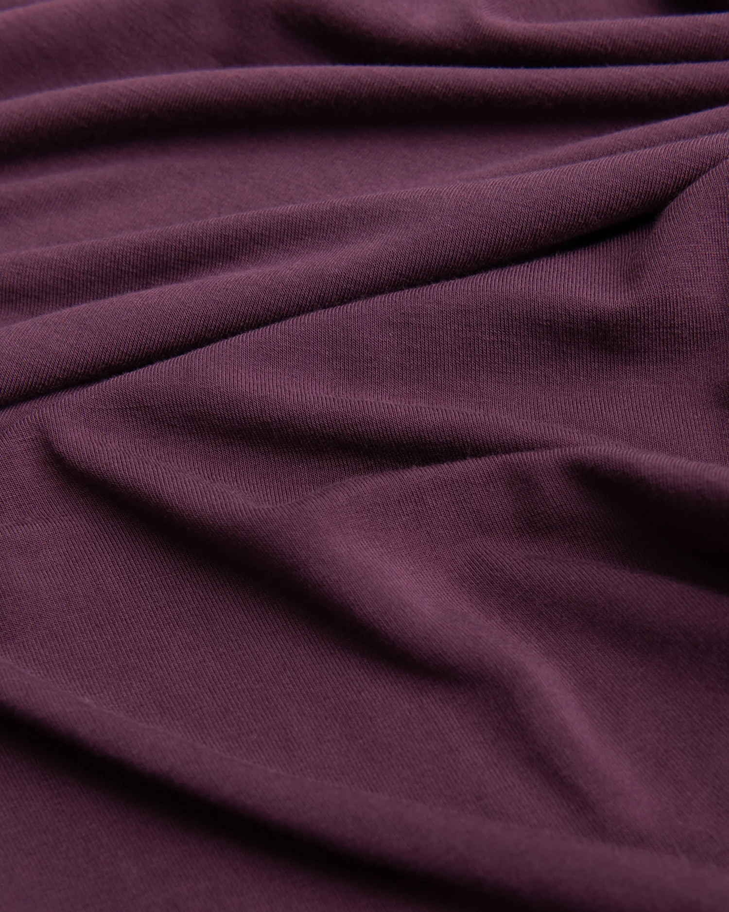 Bamboo Knotted Baby Gown & Hat | Burgundy Plum - Image 4