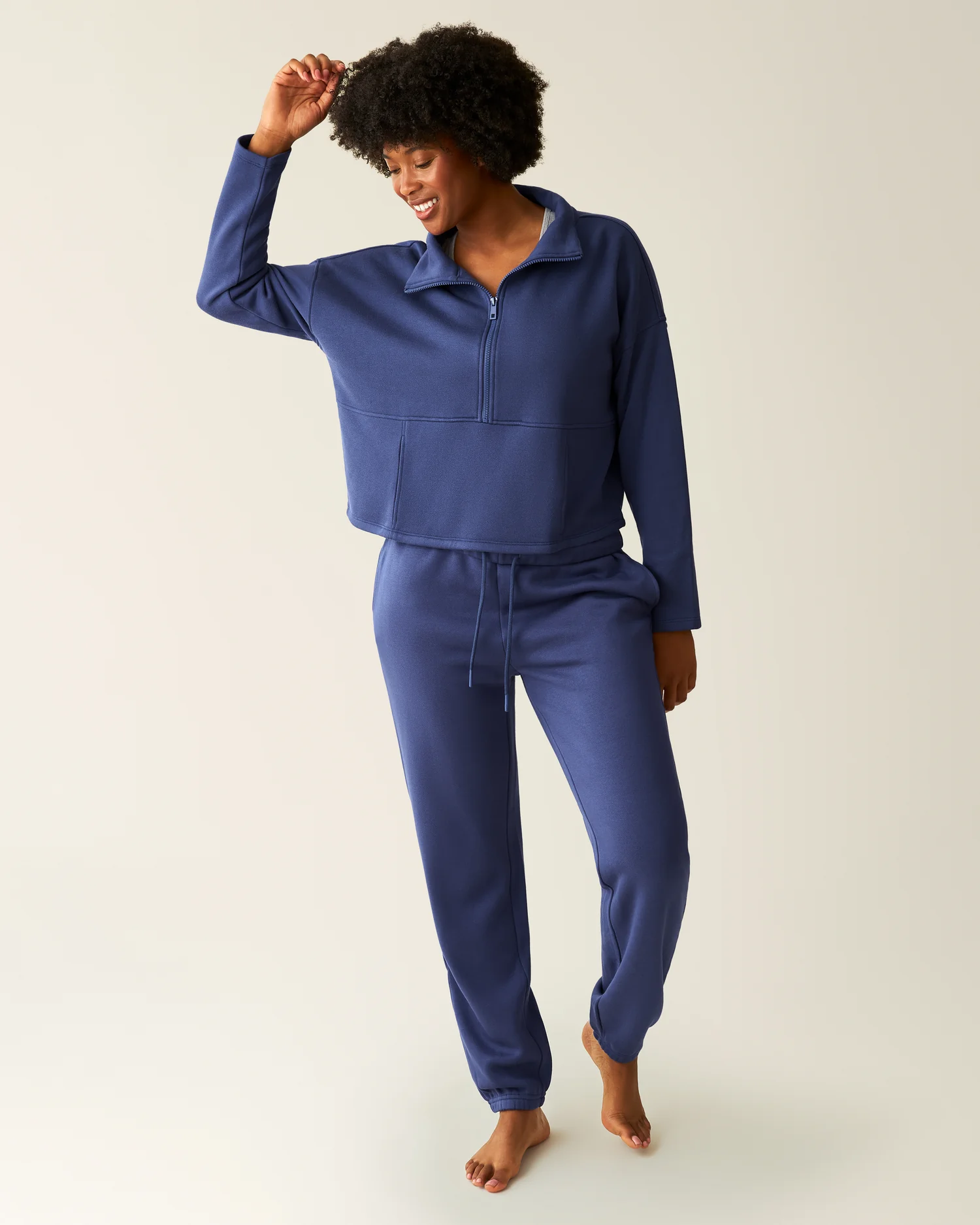 Cloud Fleece Jogger | Deep Blue - Image 2