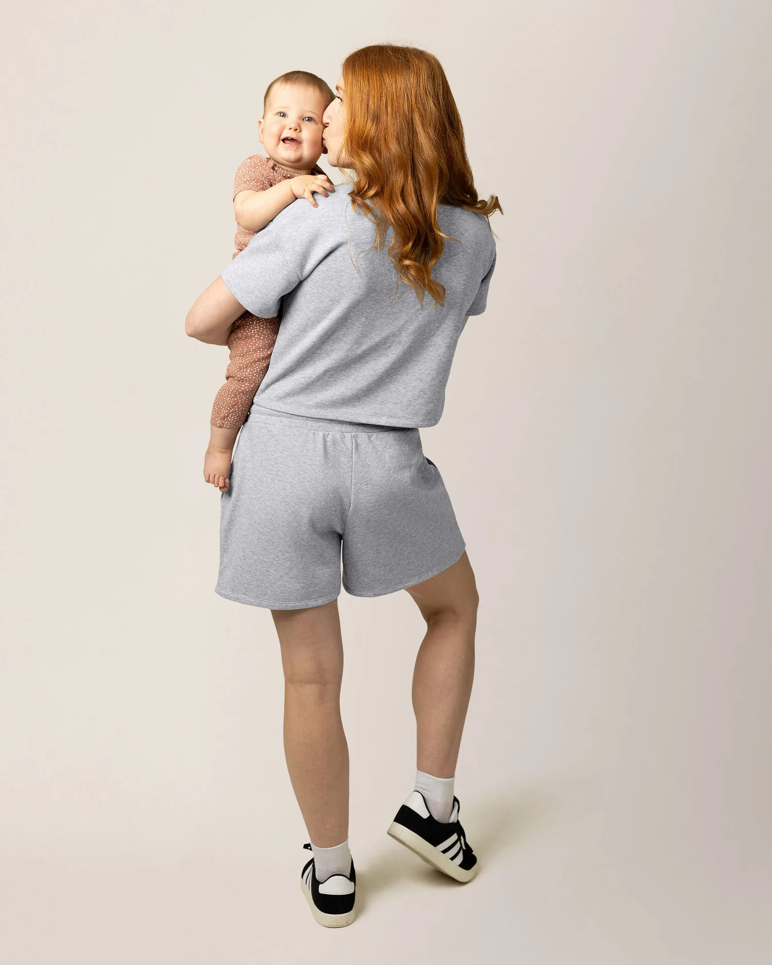 French Terry On the Go Short | Grey Heather - Image 5