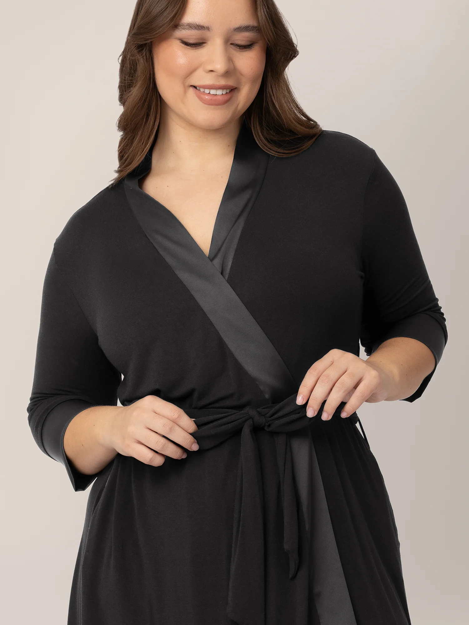Emmaline Robe | Black - Image 5