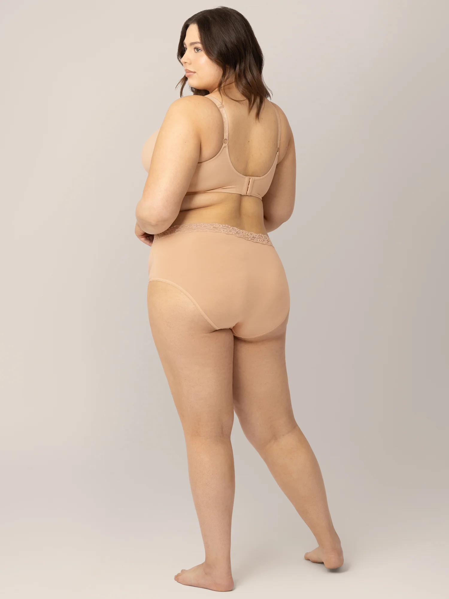 High-Waisted Postpartum Underwear Pack | Assorted Neutrals - Image 4