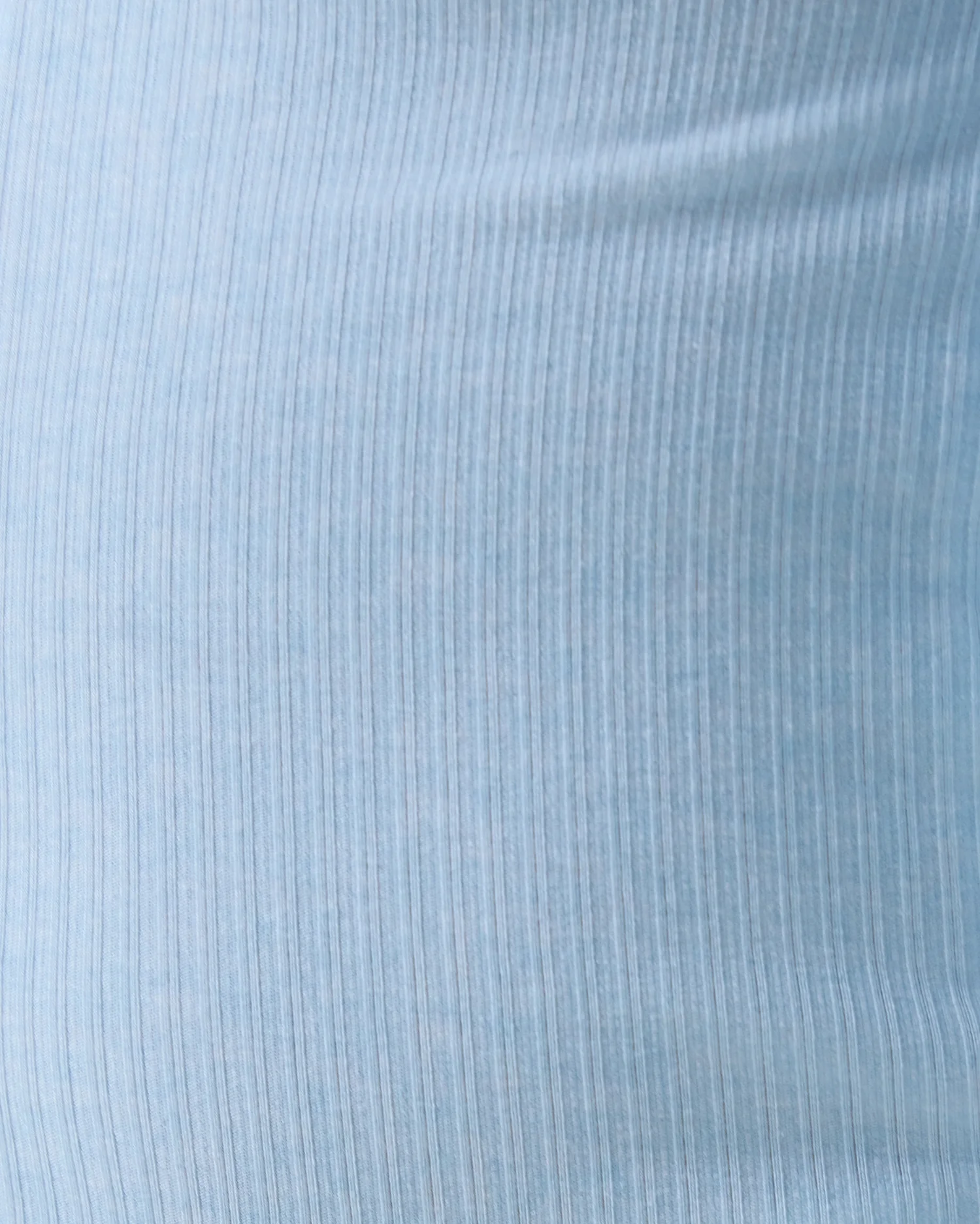 Ribbed Bamboo Baby Pajama | Blue Heather - Image 5