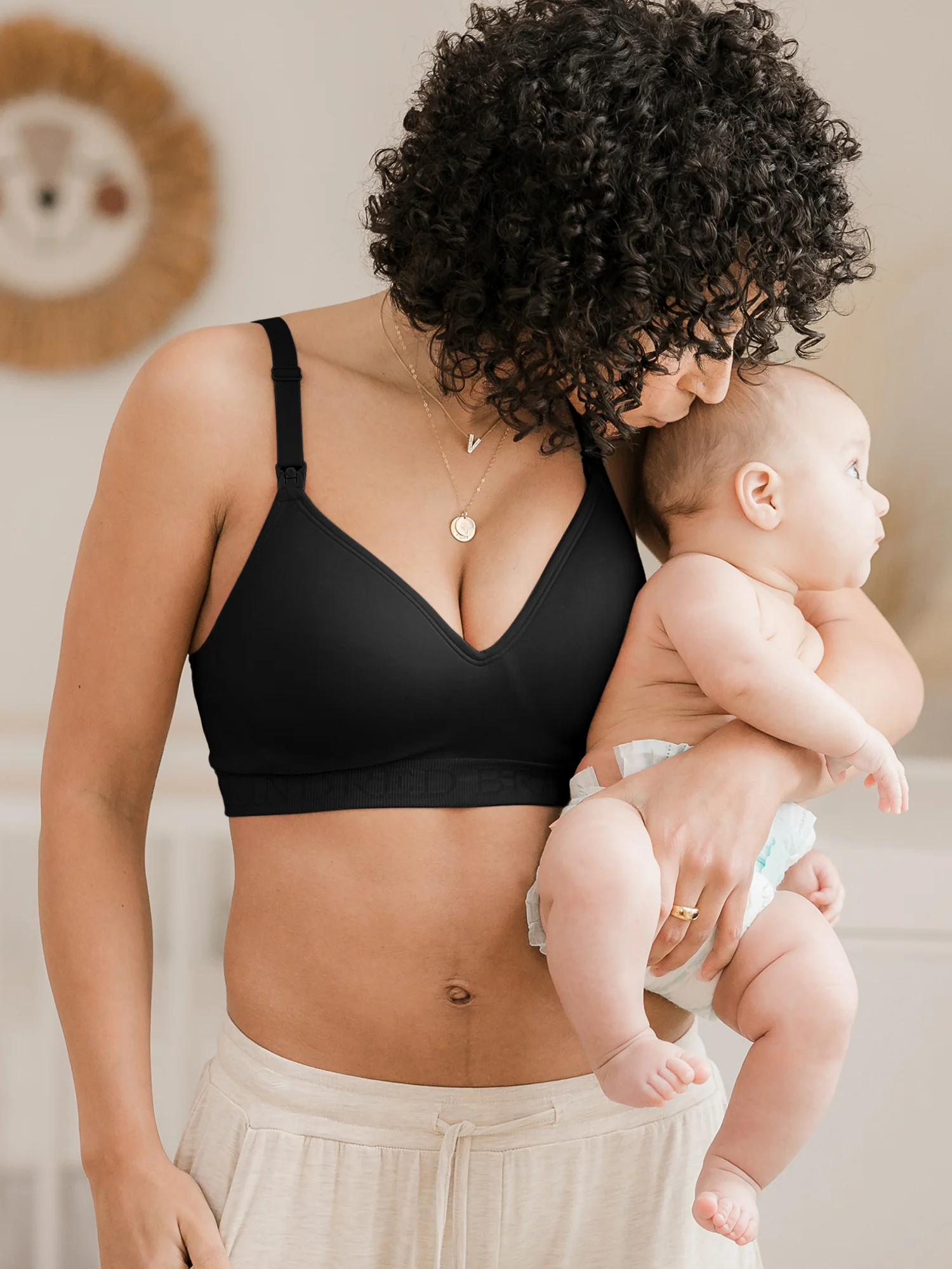 Signature Sublime® Contour Maternity & Nursing Bra | Black - Image 5