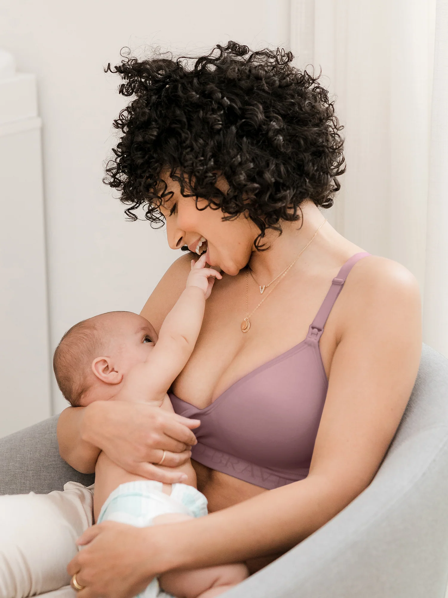 Signature Sublime® Contour Maternity & Nursing Bra | Twilight - Image 4