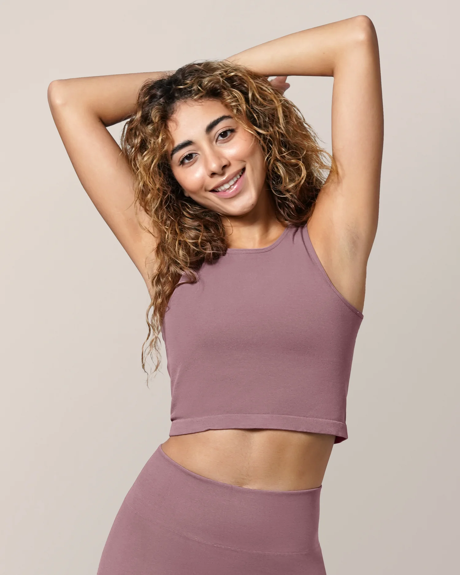 Sublime® Bamboo Hands-Free Pumping Longline Bra Top | Twilight - Image 4
