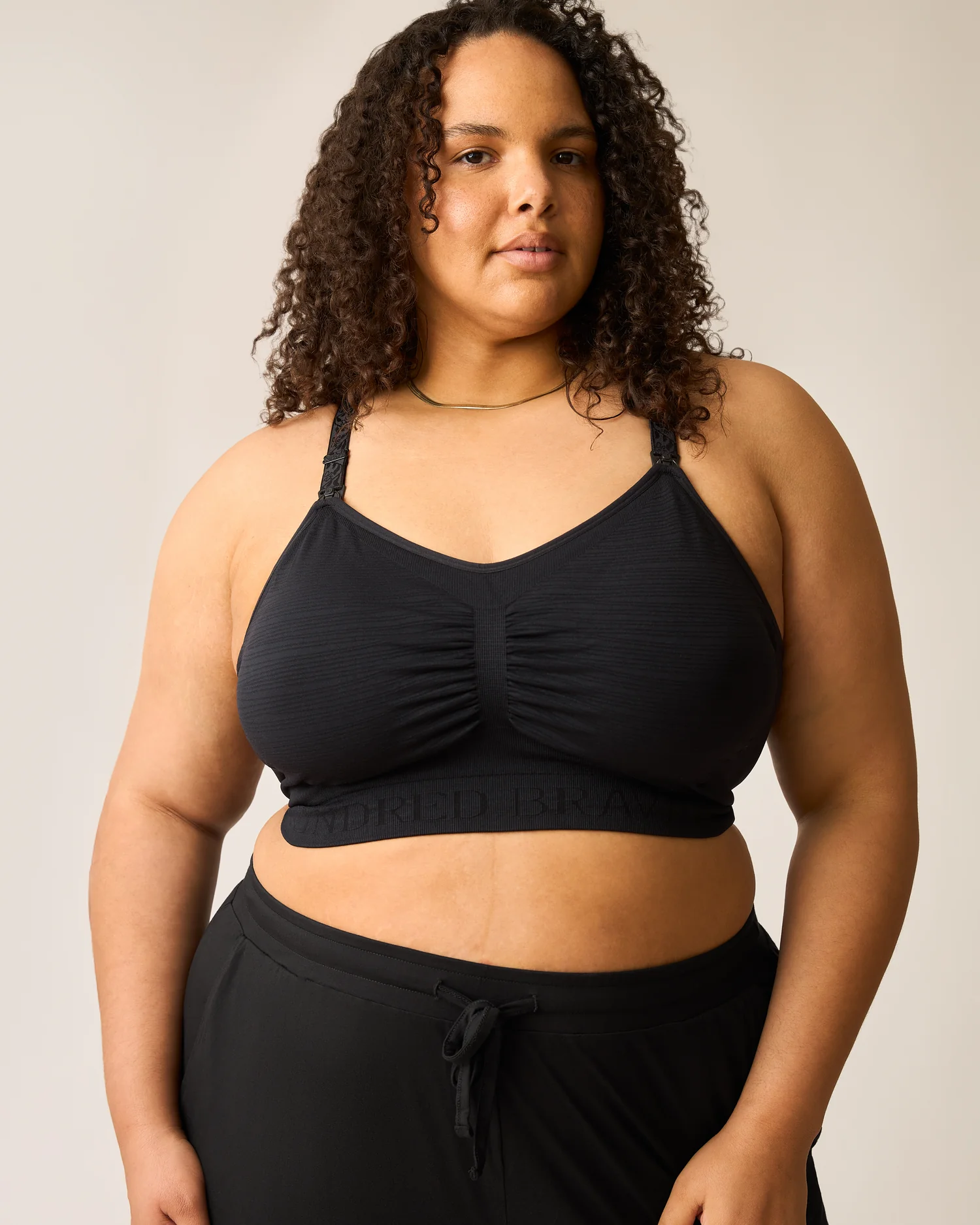 Sublime® Hands-Free Pumping Bra Two-Pack | Black & Twilight - Image 3